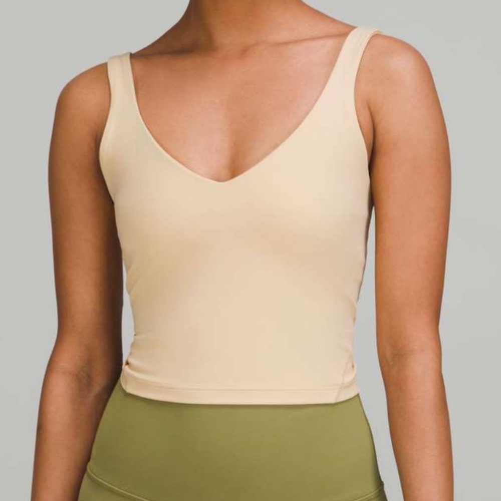 Lululemon Align Tank Top Size 2 in color 
Prosecco